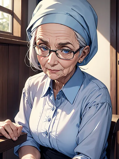 ((old woman))