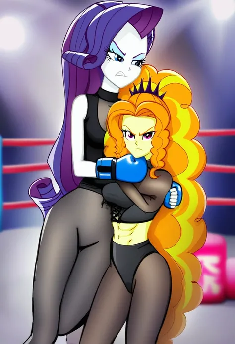 Eqg bodystocking adagio angry boxing rarity 