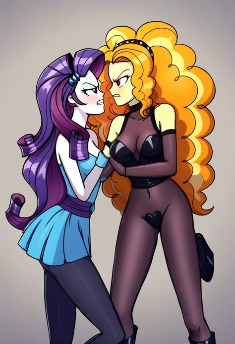 Eqg adagio angry kiss  rarity bodystocking 