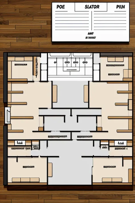 Restaurant floor plan