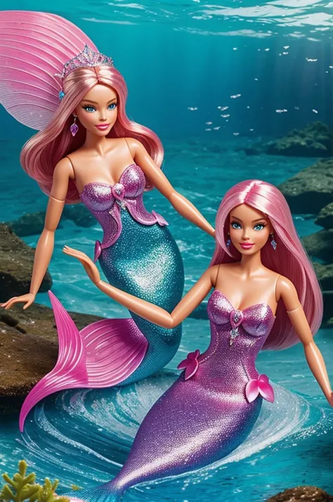 Can you make a fairy barbie princess mermaid 