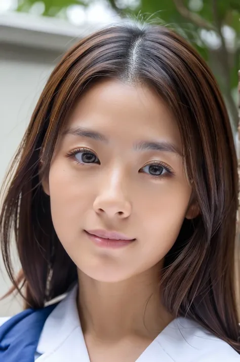 ((Highest quality)), ((masterpiece)), (detailed),Perfect Face,Japanese,Female doctor,White