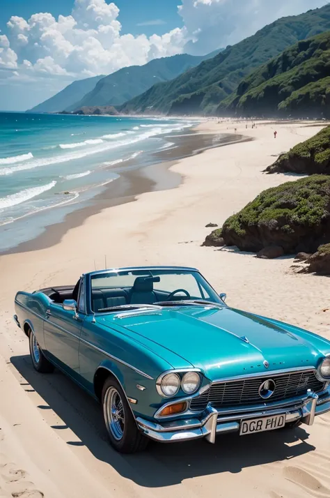 Lightning Macqueen on the beach