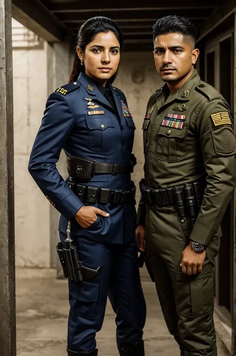 Commander Eden Pastora and Germán Pormares together in times of war