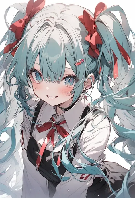 Hatsune Miku、cute、White background