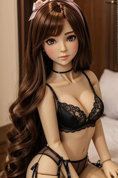 An anime doll with lingerie 