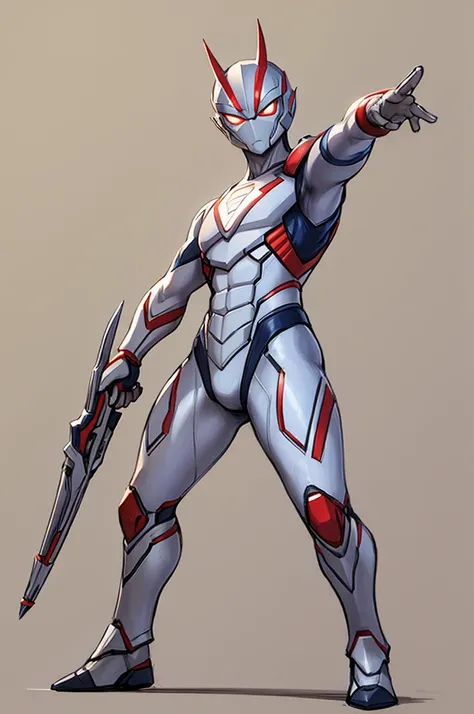 sketch art style, ultraman, neutral pose