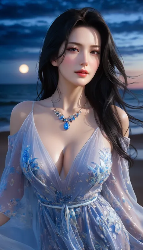 4K resolution,8K resolution,beautiful,Highest quality,Absolutely wonderful,Very detailed,Ultra-high resolution,masterpiece,Realistic,Realistic,Increased depth of field,Cinematic Light,
One elegant mature woman,
Long black hair,精巧なディテールのbeautiful顔,Moist eye...