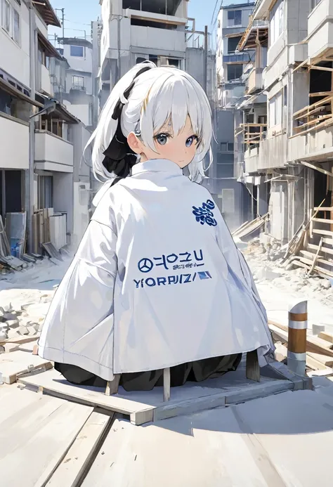 The background is white, and the construction companys logo "YOROZU HOME" must be inserted somewhere on the logo.