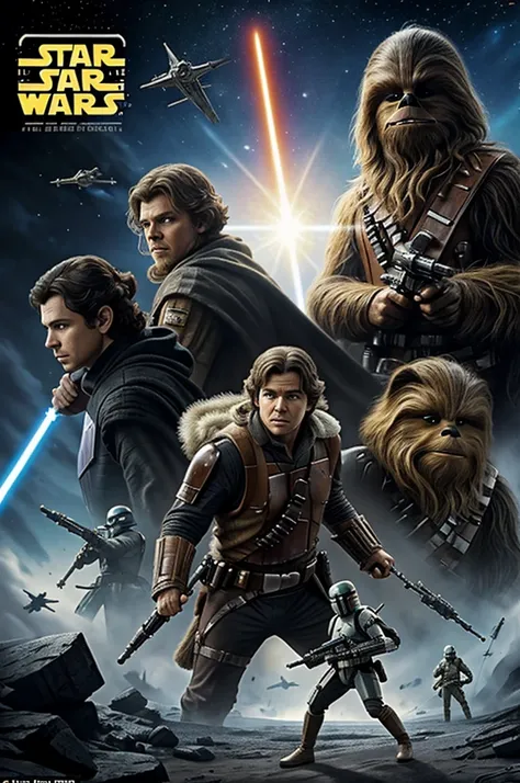 **Title: Star Wars: Shadows of the Empire**

**Plot Summary:**

Set between "The Empire Strikes Back" and "Return of the Jedi," "Shadows of the Empire" follows the Rebellions efforts to rescue Han Solo from the clutches of Jabba the Hutt. As Luke Skywalker...