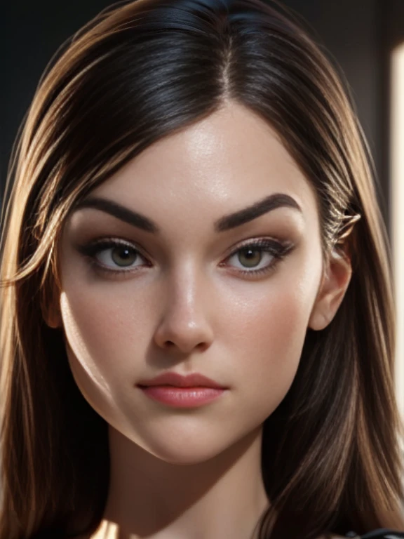 portrait photo of Sasha Grey, RAW, beautiful woman, ((close up portrait)), ((detailed face:1.2)), ((detailed facial feature, detailed skin, clear skin), (perfect proportioned body)) ; (high detailed city environment, apartment balcony), (realistic photo, b...