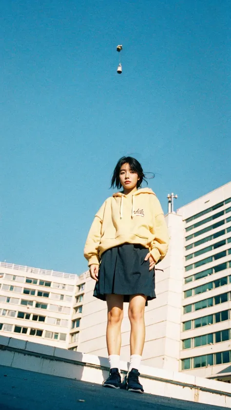 Best Quality,Masterpiece,Ultra High Resolution,(Realisticity:1.4),Original Photo,
1Girl,1 girl, wear ((orange oversized hoodie)), (purple tennis skirt),Best Quality,Masterpiece,Ultra High Resolution,(Realisticity:1.4),Original Photo, 1Girl, light leak,dark...