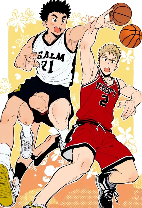 Slam Dunk,Sakuragi Hanamichi,I&#39;m playing basketball