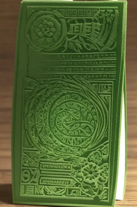 green bio stamp