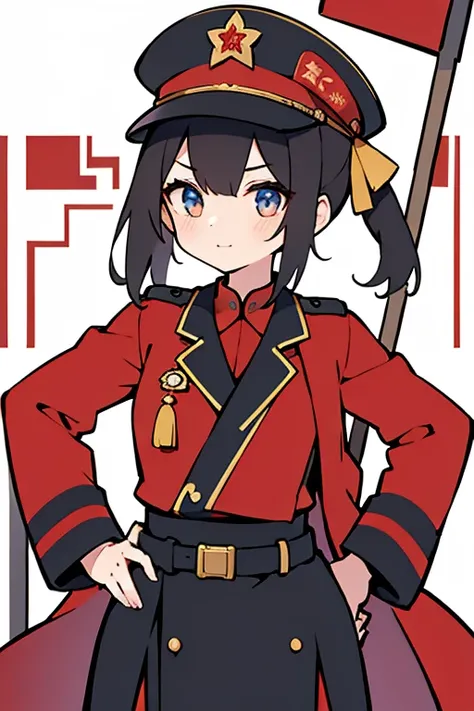 Girl, Chinese, Communist, Soldier