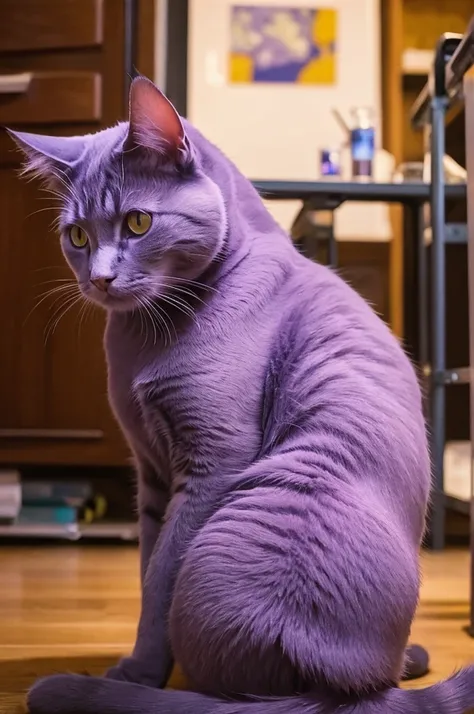 Cat•Human•Purple