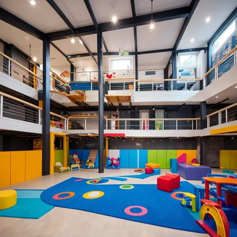 Indoor trendy play hall