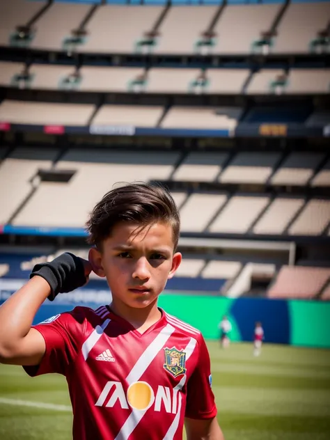 (((LITTLE KID))), AS KID TOM HOLLAND,One bit height is 1.A 12-year-old Chinese boy of 75 meters，Wearing the number 7 shirt of the Portuguese national football team，Wearing the number 7 shirt of the Portuguese national football team，Wearing the number 7 shi...