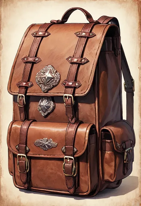 old　　western　school bag