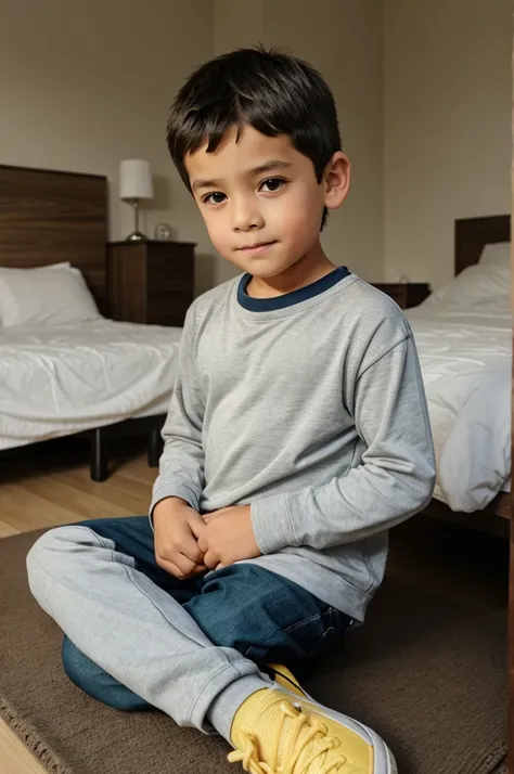 Small 9 year old boy