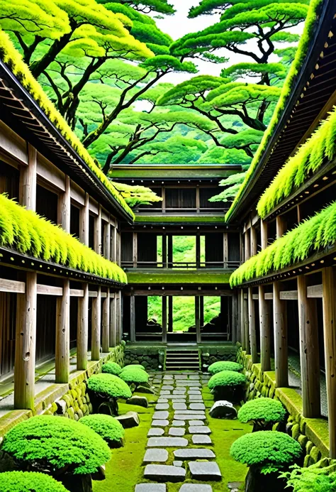 Spirited Away，ruins，Blend in with nature，Japanのruins，Japan，and，