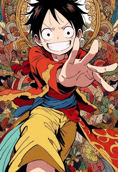 generate me an image of Monkey D. Luffy 