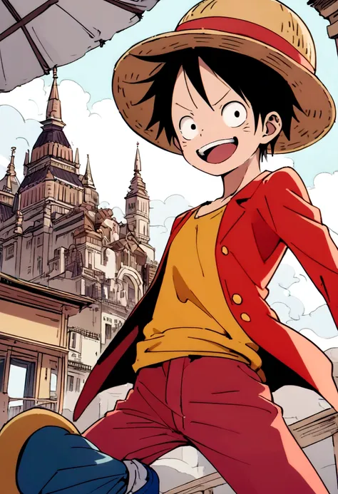 generate me an image of Monkey D. Luffy 