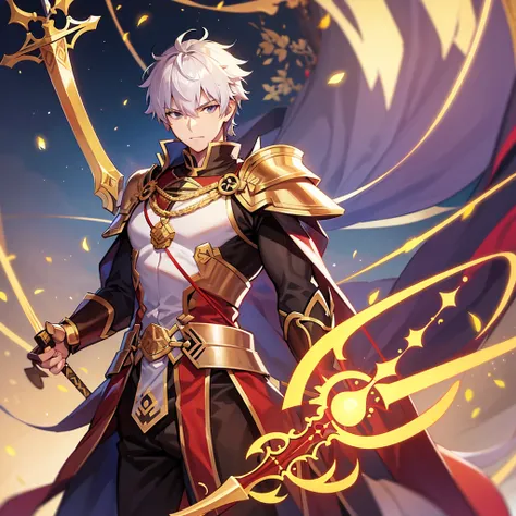 Draw Male Servant, Fate Grand Order, Thailand, King Naresuan the Great, Archer Class, Gunsword Weapon