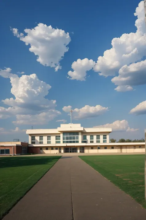 A school in sky