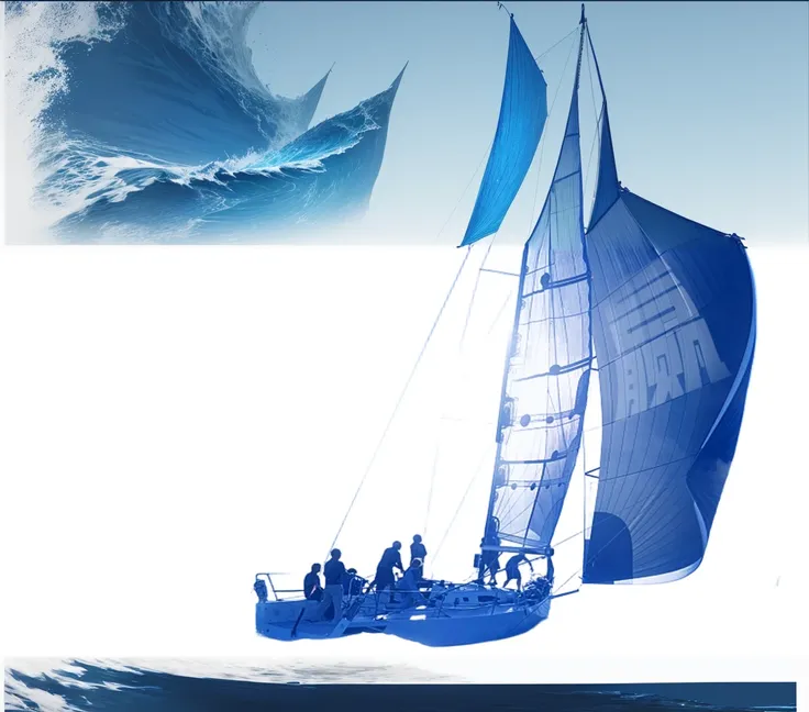 Blue sail