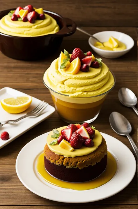 Tufti frutti pudding