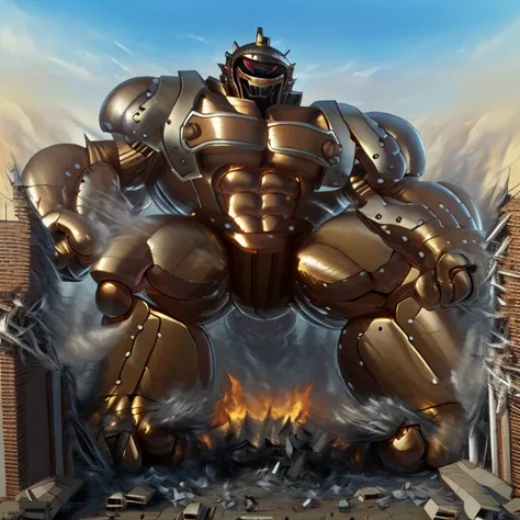 solo (masterpiece. official art. 8k. best quality. detailed full body. full body.)

(situation 1 : dominating armored flazzard. ...