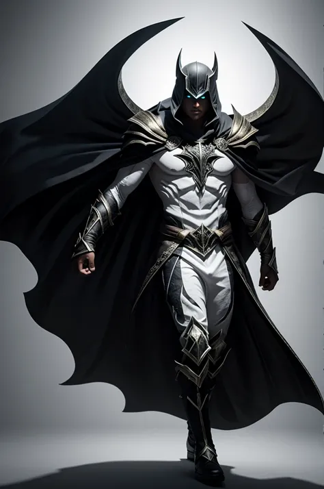 Chaos skin with shadow + white cape 