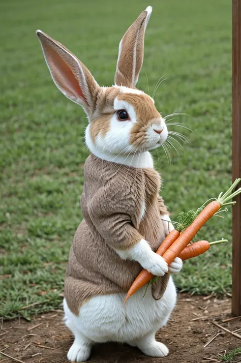 Rabbit eat carrot,gojo satoru