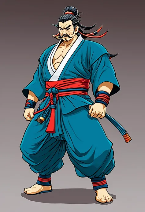 Shiki fujin cartoon concept illustration