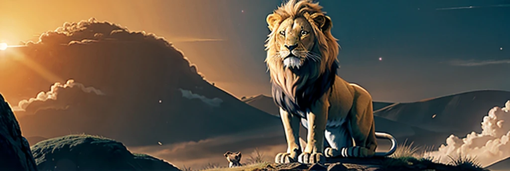 lion king background 