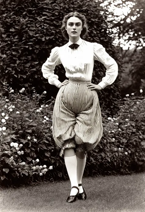 keria knightley 1890s bloomers