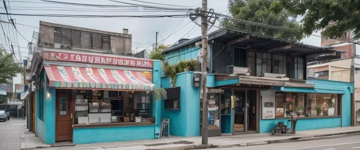 Hello, I would like you to give me ideas to remodel the exterior of the restaurant so that it can be more attractive, tries to maintain the structure, but change the decorations, color, design or add something new.