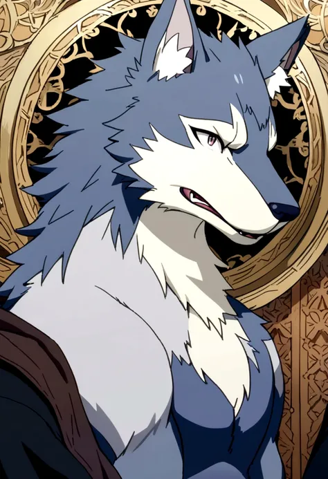 wolf furry, anime, boy