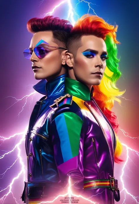 album cover pride gay, cinematic lightning, 8k, masterpiece