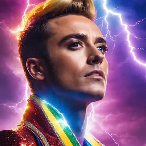 album cover pride gay, cinematic, 8k, masterpiece, dramatic lightning