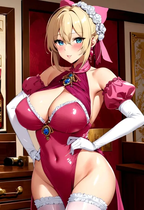 high quality Saber big breasts noble outfit House made from condoms 