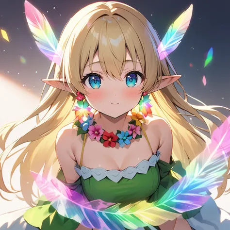 16k works,Highest quality,18-year-old,No background.White background only,whole body、Kneel,Dynamic and sexy pose, One person, Beautiful Face,, Symmetrical eyes, Perfect body, Good balance、 Perfect body、blonde, Elf Fairy, Fantasy Theme, ( Wearing an elf cos...