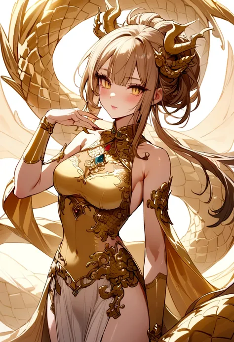 golden dragon girl