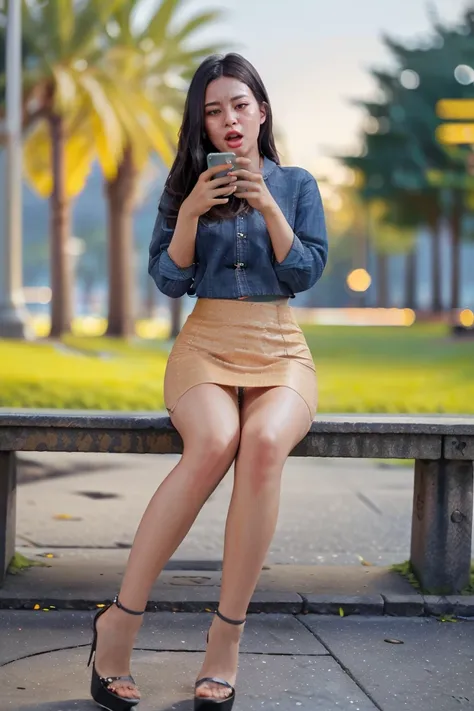 arafed asian woman in a satin dress, (((full body view:2))), ((pretty lady moonlay:1.2)), (pretty lady moonlay), (dark hd face m...