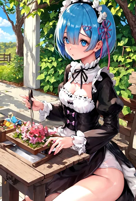 rem,re-zero,Taking NON-STOP PICKING BEATING