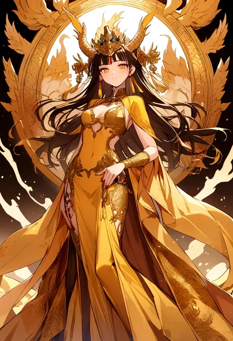 golden dragon girl