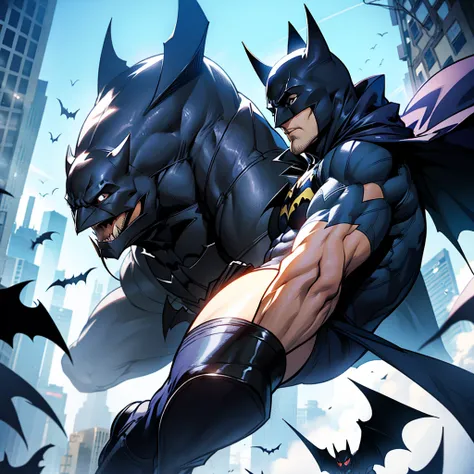 Dc chars anime
Style batman batfleck