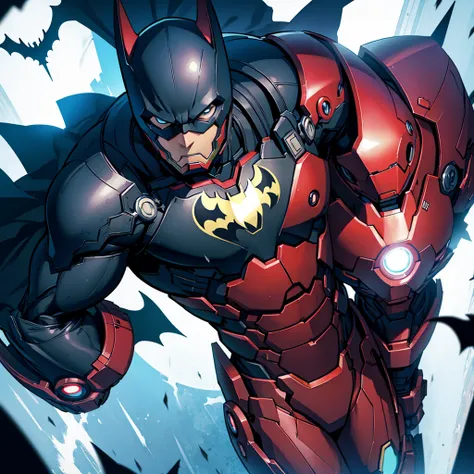 Dc anime
Style batman in ironman armor