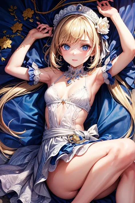 ((best quality)), ((masterpiece)), (detailed), perfect face fille démon sexy et mignonne qui domine le monde avec des petites cornes et sur un trône 